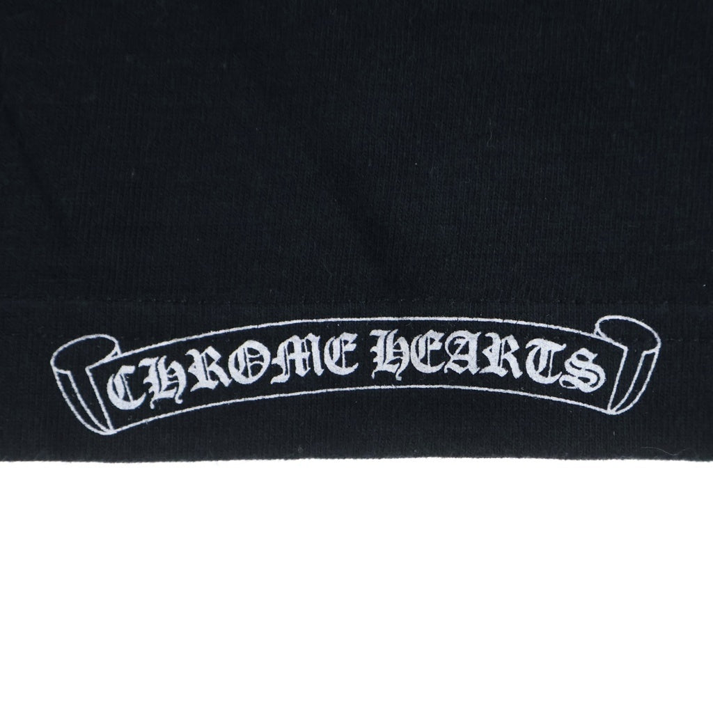 CHROME HEARTS(クロムハーツ) OLD T‐BAR TEE CHクロスプリント 半袖Tシャツ カットソー ブラック/ホワイト