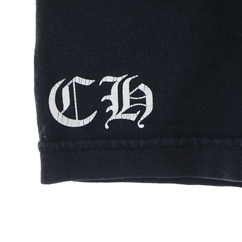 CHROME HEARTS(クロムハーツ) OLD MADE IN HOLLYWOOD CHプラスロゴ ポケット半袖Tシャツ ブラック