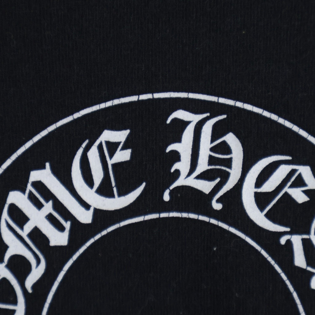 CHROME HEARTS(クロムハーツ) OLD CHプラス ホースシュープリント 半袖Tシャツ ブラック