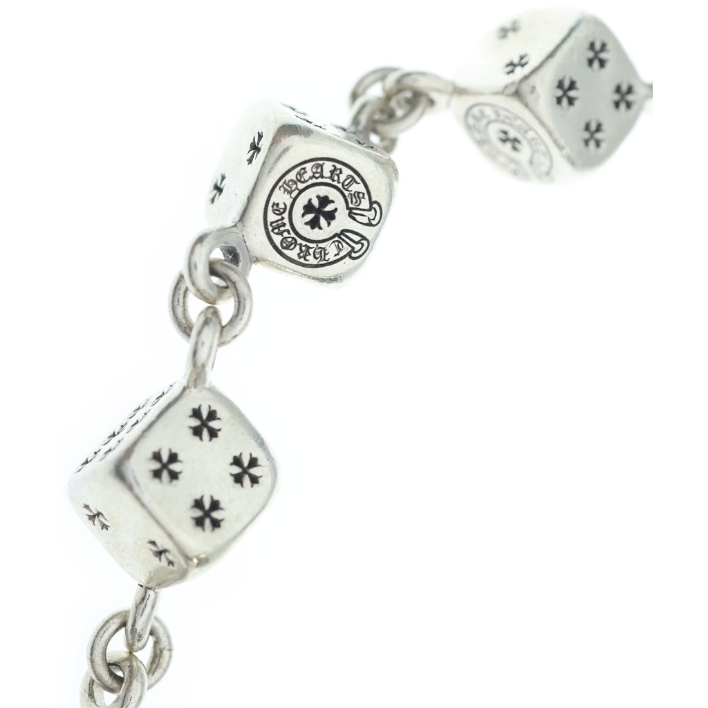 CHROME HEARTS(クロムハーツ) DICE LINK-2 2クリップダイス シルバーウォレットチェーン