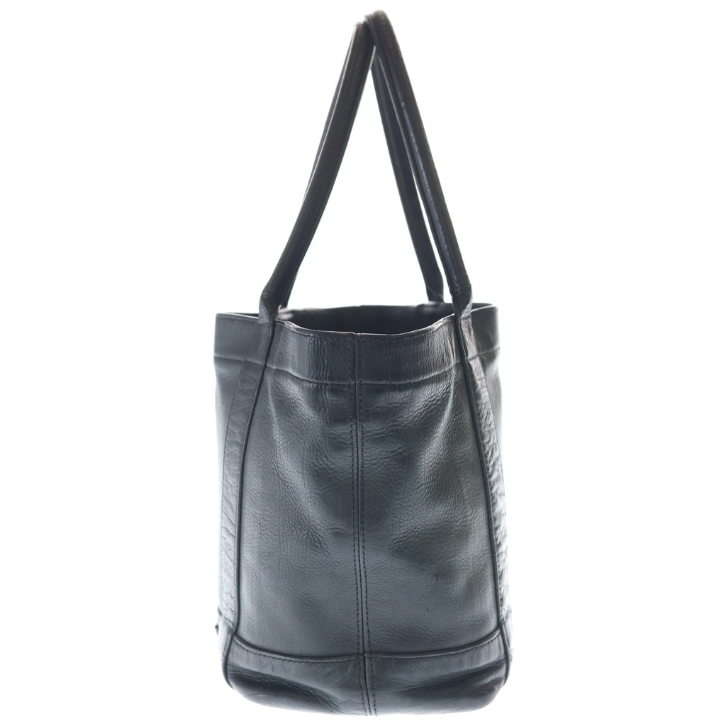 CHROME HEARTS(クロムハーツ) TOTE MINI トートミニ ラベル付きレザートートバッグ ブラック レディース