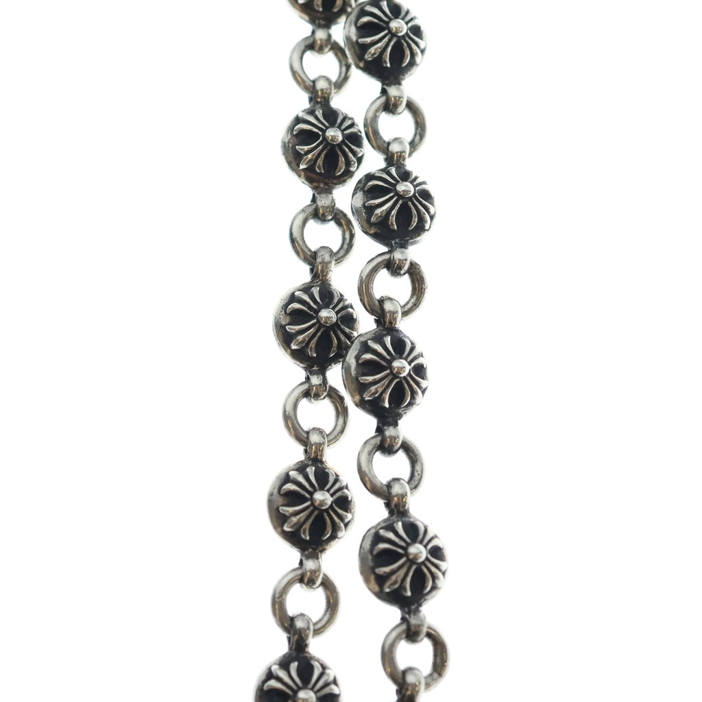 CHROME HEARTS(クロムハーツ) #2 CROSS BALL CHAIN クロスボールチェーン シルバーネックレス