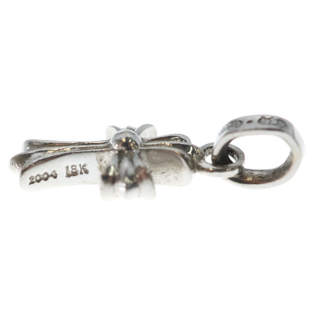 CHROME HEARTS(クロムハーツ) 18KWG CRS BBYFAT P SAP P ホワイトゴールド ベイビーファット PAVEピンクサファイヤ レディース