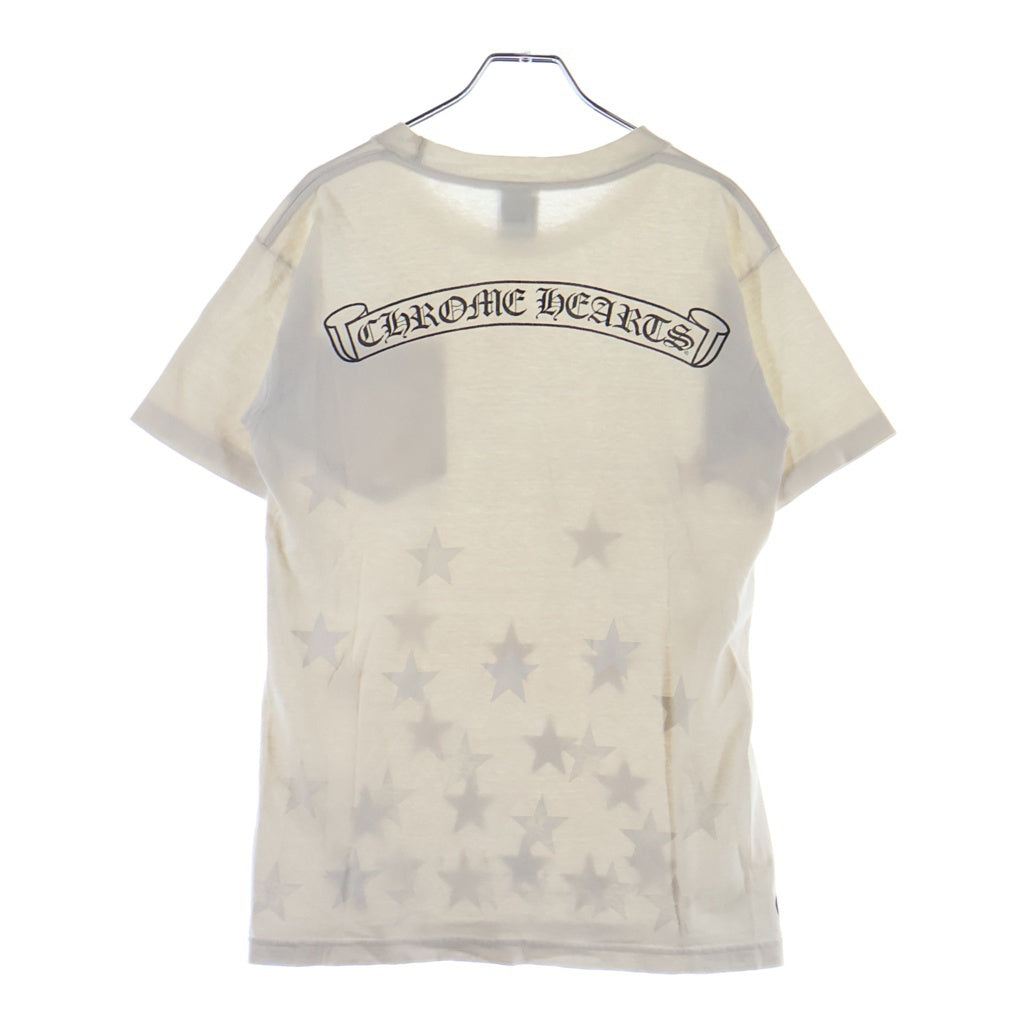 CHROME HEARTS(クロムハーツ) OLD バックスクロールラベルスタープリント 半袖ポケットTシャツカットソー