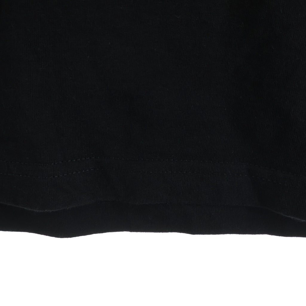 CHROME HEARTS(クロムハーツ) OLD バックフローラルクロスプリント クルーネック半袖Tシャツカットソー ブラック