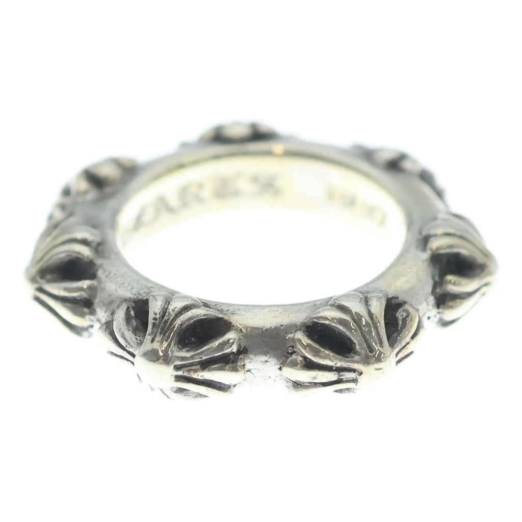 CHROME HEARTS(クロムハーツ) CROSS BAND クロスバンド リング シルバー BCA342 レディース