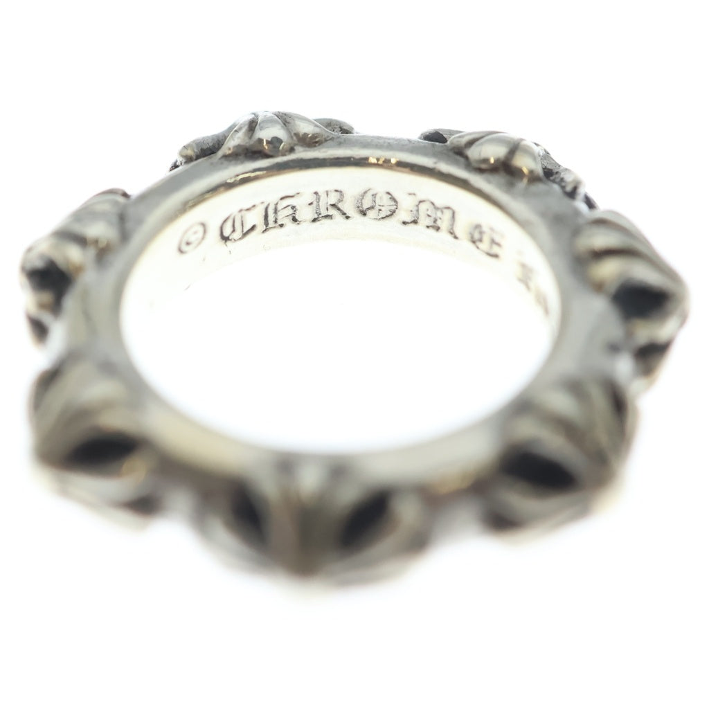 CHROME HEARTS(クロムハーツ) CROSS BAND クロスバンド リング シルバー BCA342 レディース