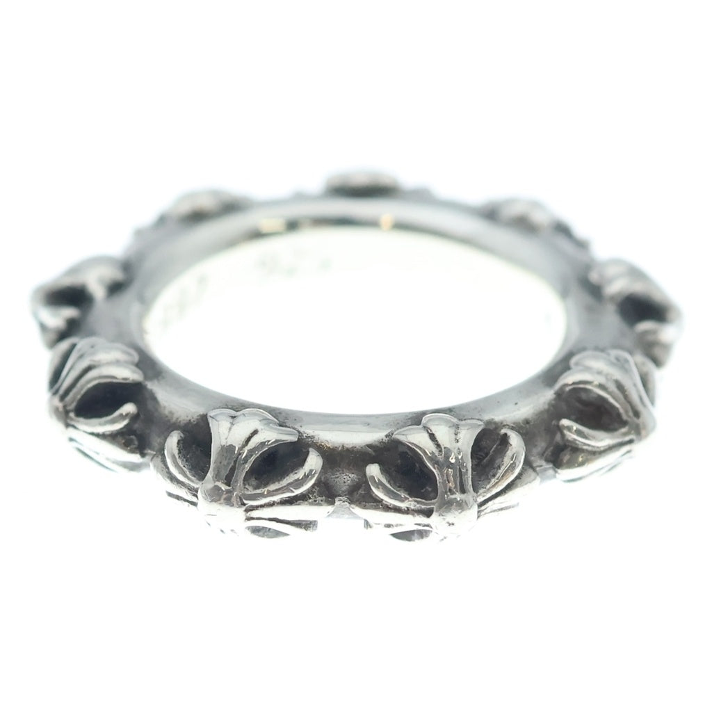 CHROME HEARTS(クロムハーツ) CROSS BAND クロスバンド リング シルバー BCA342