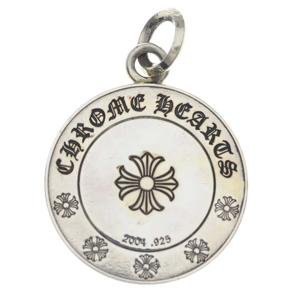 CHROME HEARTS(クロムハーツ) CHRM ANGL MDL LG ラージ エンジェルメダル ペンダントトップ シルバー BCA228