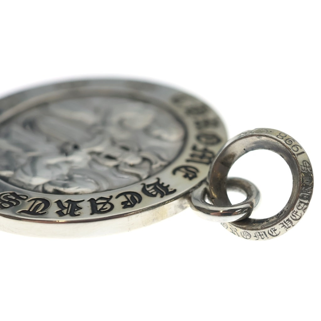 CHROME HEARTS(クロムハーツ) CHRM ANGL MDL LG ラージ エンジェルメダル ペンダントトップ シルバー BCA228
