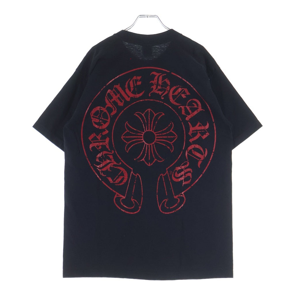 CHROME HEARTS(クロムハーツ) OLD CH PLUS TEE オールド CHプラスプリント 半袖Tシャツカットソー ブラック