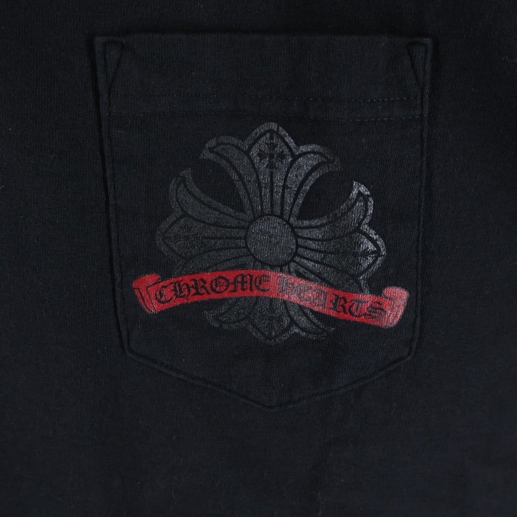 CHROME HEARTS(クロムハーツ) OLD CH PLUS TEE オールド CHプラスプリント 半袖Tシャツカットソー ブラック