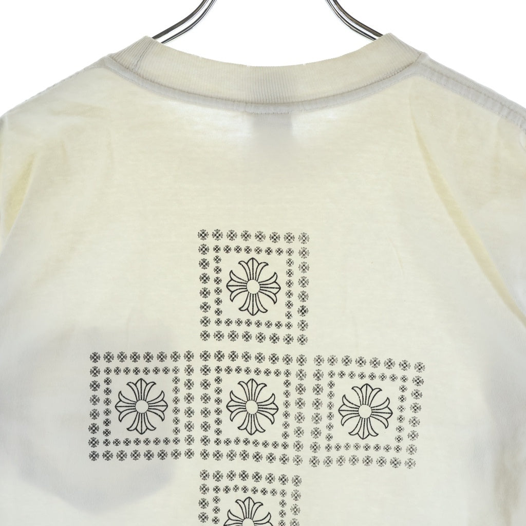 CHROME HEARTS(クロムハーツ) OLD CH PLUS TEE オールド CHプラスプリント 半袖Tシャツカットソー ホワイト