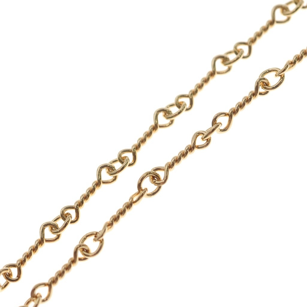 CHROME HEARTS(クロムハーツ) 22K NECKCHAIN T20 ツイストチェーンネックレス 20inch ゴールド