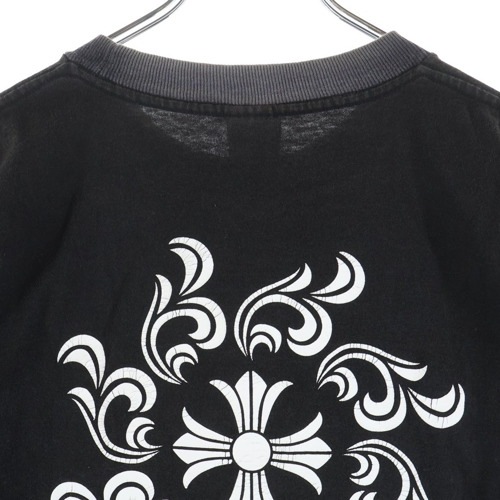 CHROME HEARTS(クロムハーツ) OLD HONOLULU Limited Horseshoe Tee ホノルル限定 ホースシュープリント クルーネック半袖Tシャツ ブラック