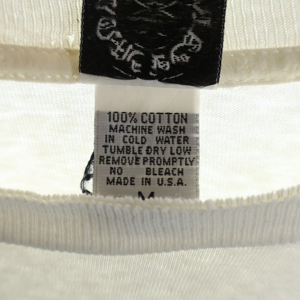 CHROME HEARTS(クロムハーツ) OLD STAR L/S Tee サイドスター ロゴ プリント 長袖Tシャツ ホワイト