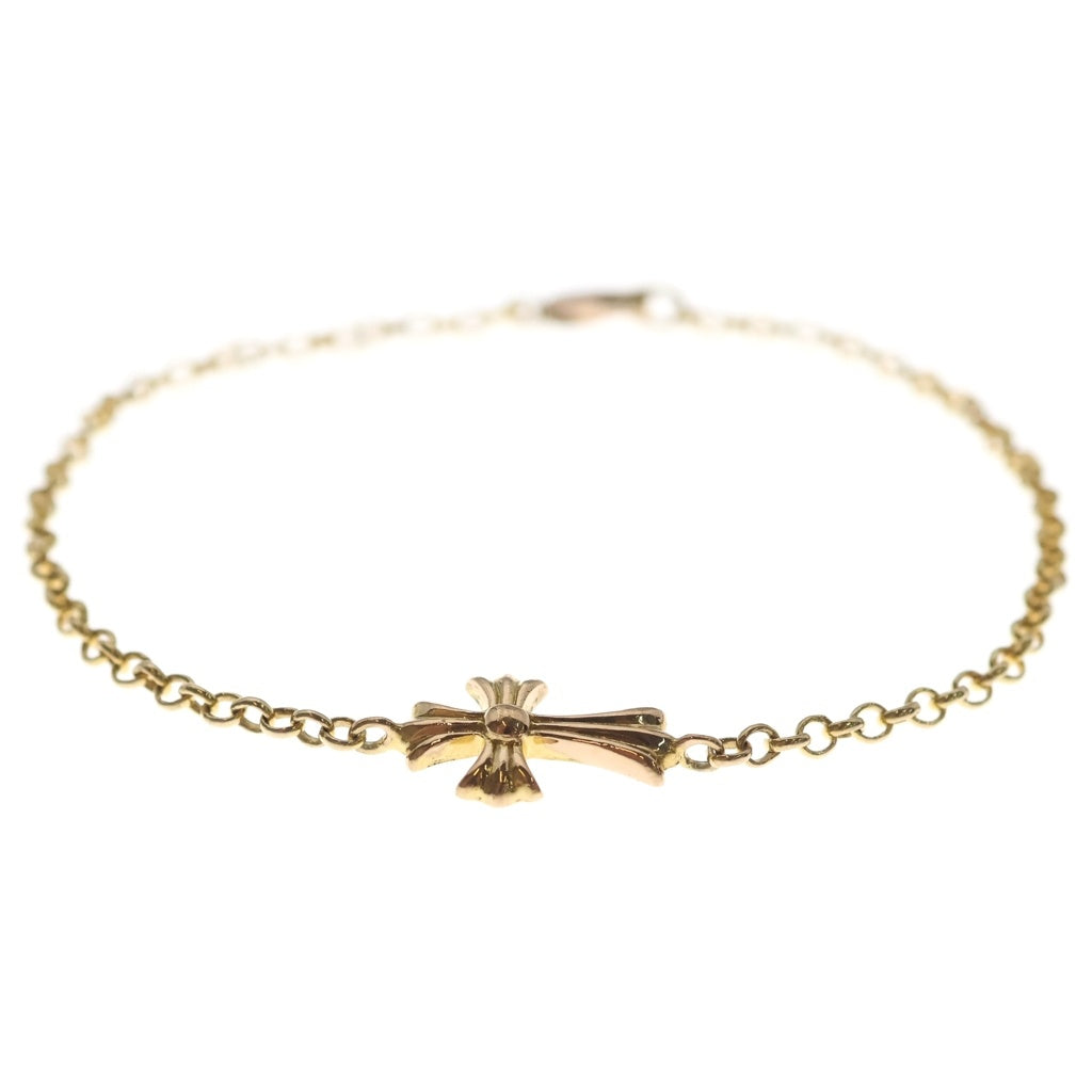 CHROME HEARTS(クロムハーツ) 22K CHN BBY FAT ベイビーファットチェーン ゴールドブレスレット