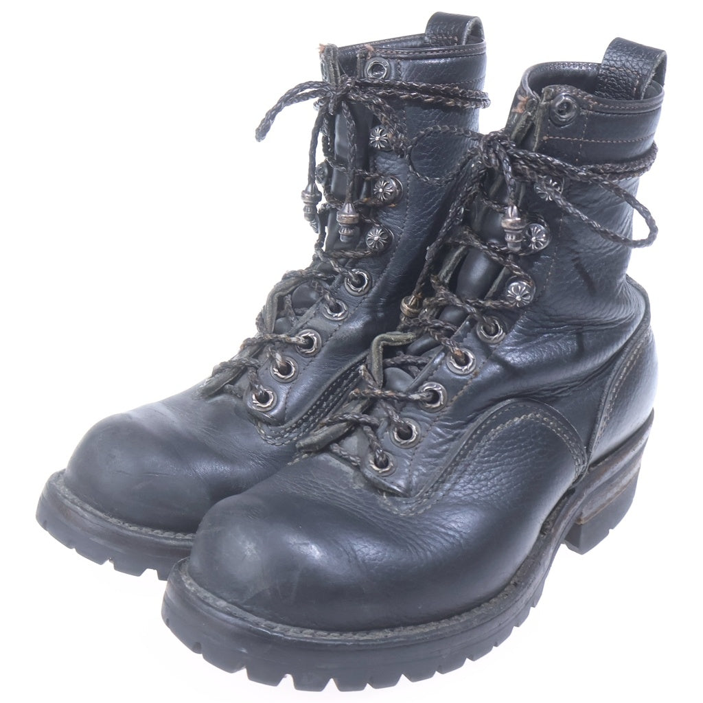 CHROME HEARTS(クロムハーツ) ×ウエスコ WESCO JOBMASTER ジョブマスター レザーブレードレースアップレザーブーツ