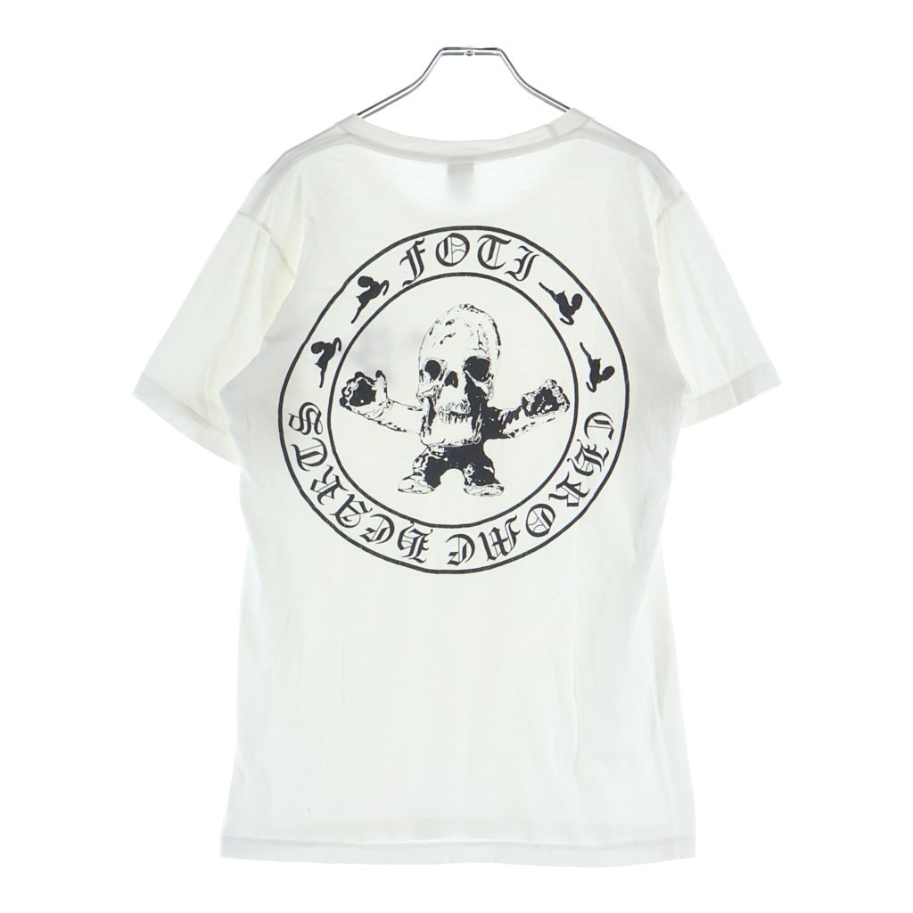 CHROME HEARTS(クロムハーツ) OLD FOTI T-SHIRT オールド フォティプリント クルーネックポケット半袖Tシャツ ホワイト