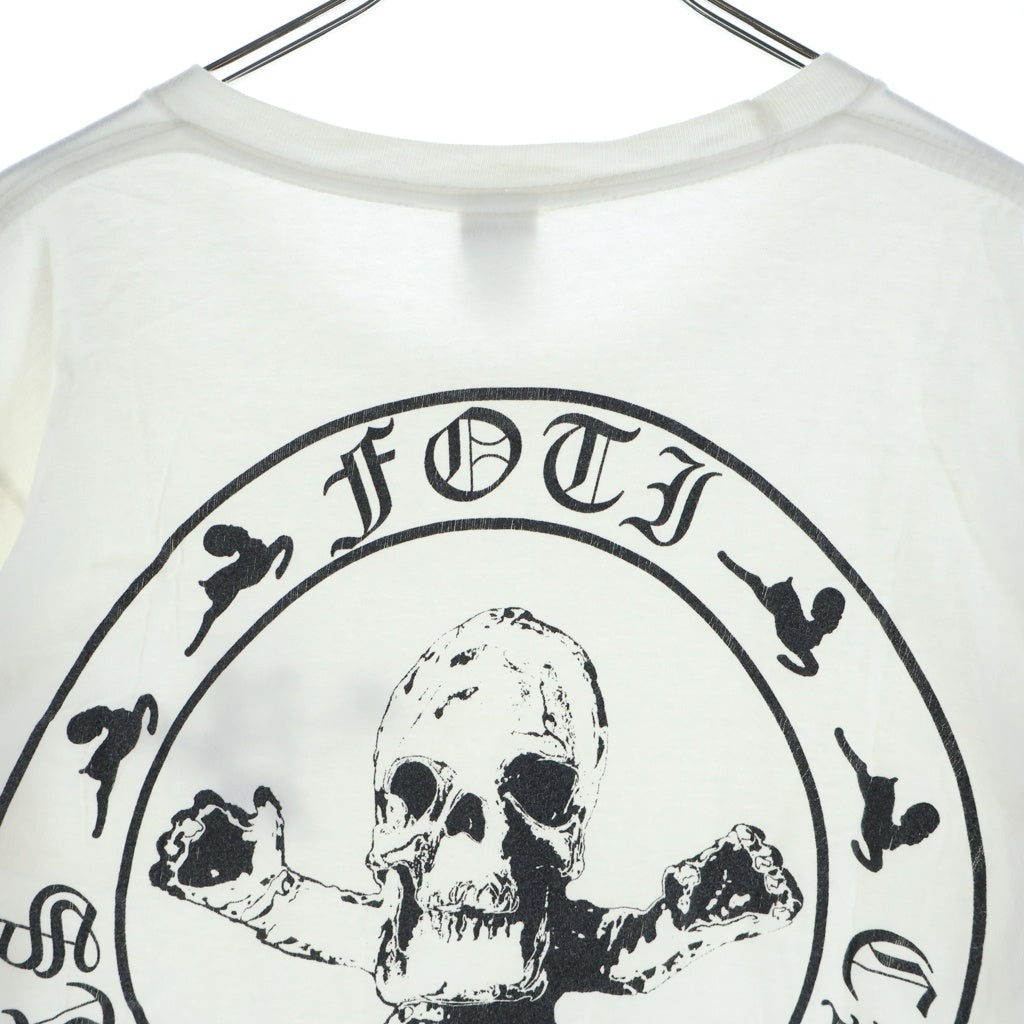 CHROME HEARTS(クロムハーツ) OLD FOTI T-SHIRT オールド フォティプリント クルーネックポケット半袖Tシャツ ホワイト