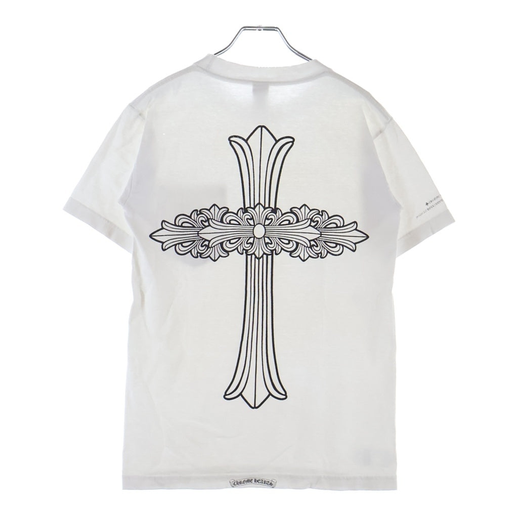 CHROME HEARTS(クロムハーツ) OLD FLORAL オールドフローラル バッグプリント半袖Tシャツ ブラック