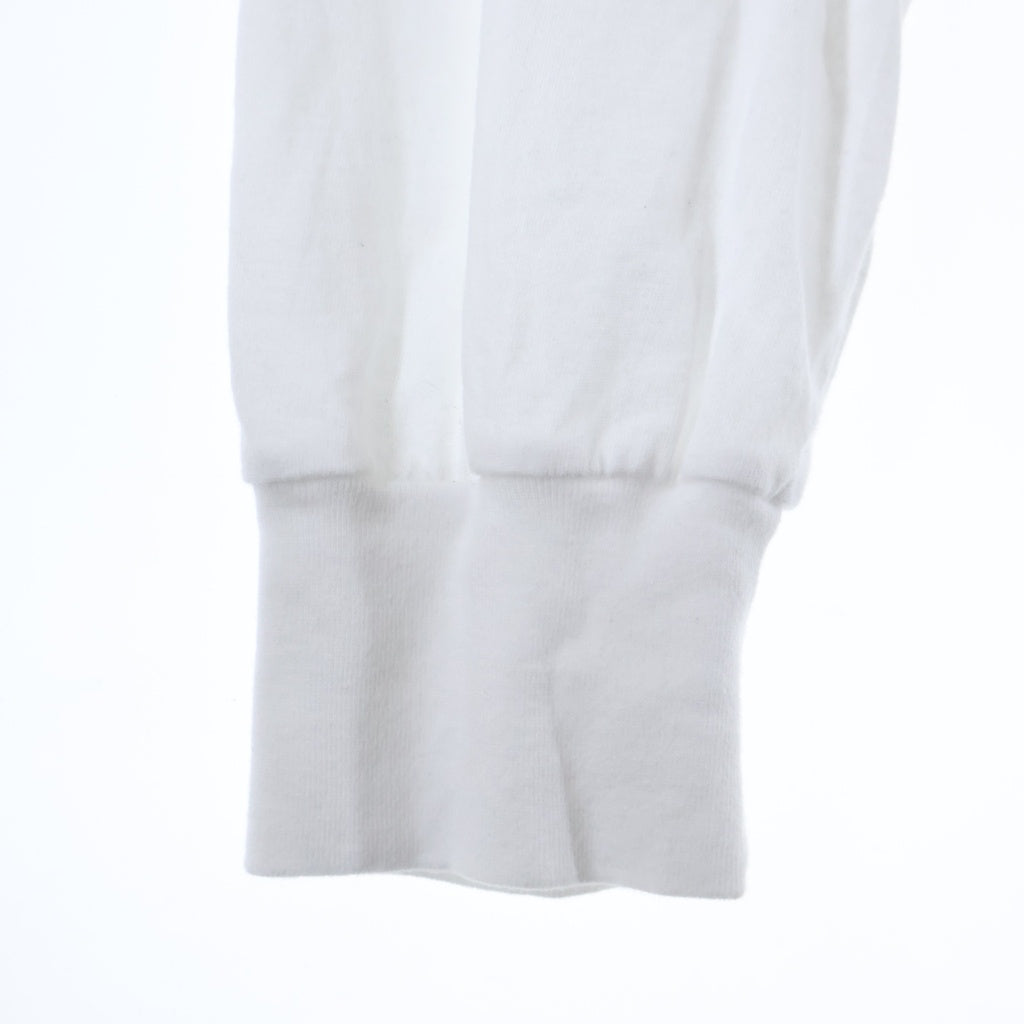 CHROME HEARTS(クロムハーツ) CH T-SHRT 1 ネックロゴプリントロングTシャツ ホワイト