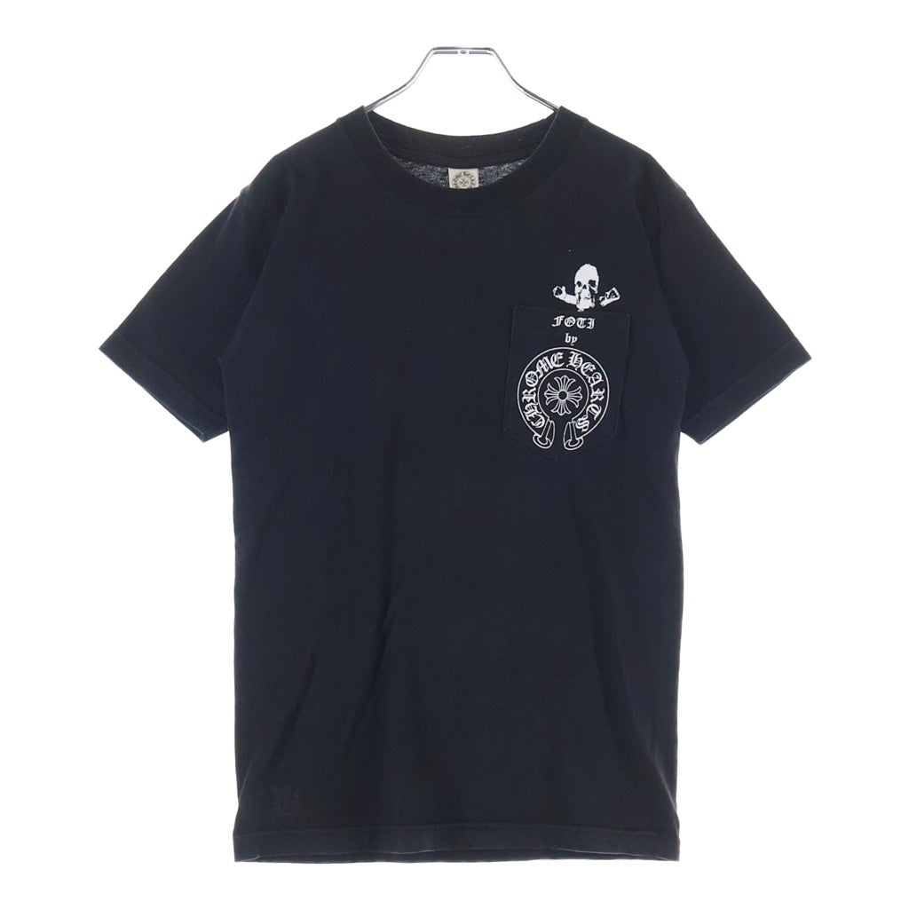 CHROME HEARTS(クロムハーツ) OLD FOTI オールド フォティプリント 半袖Tシャツカットソー ブラック