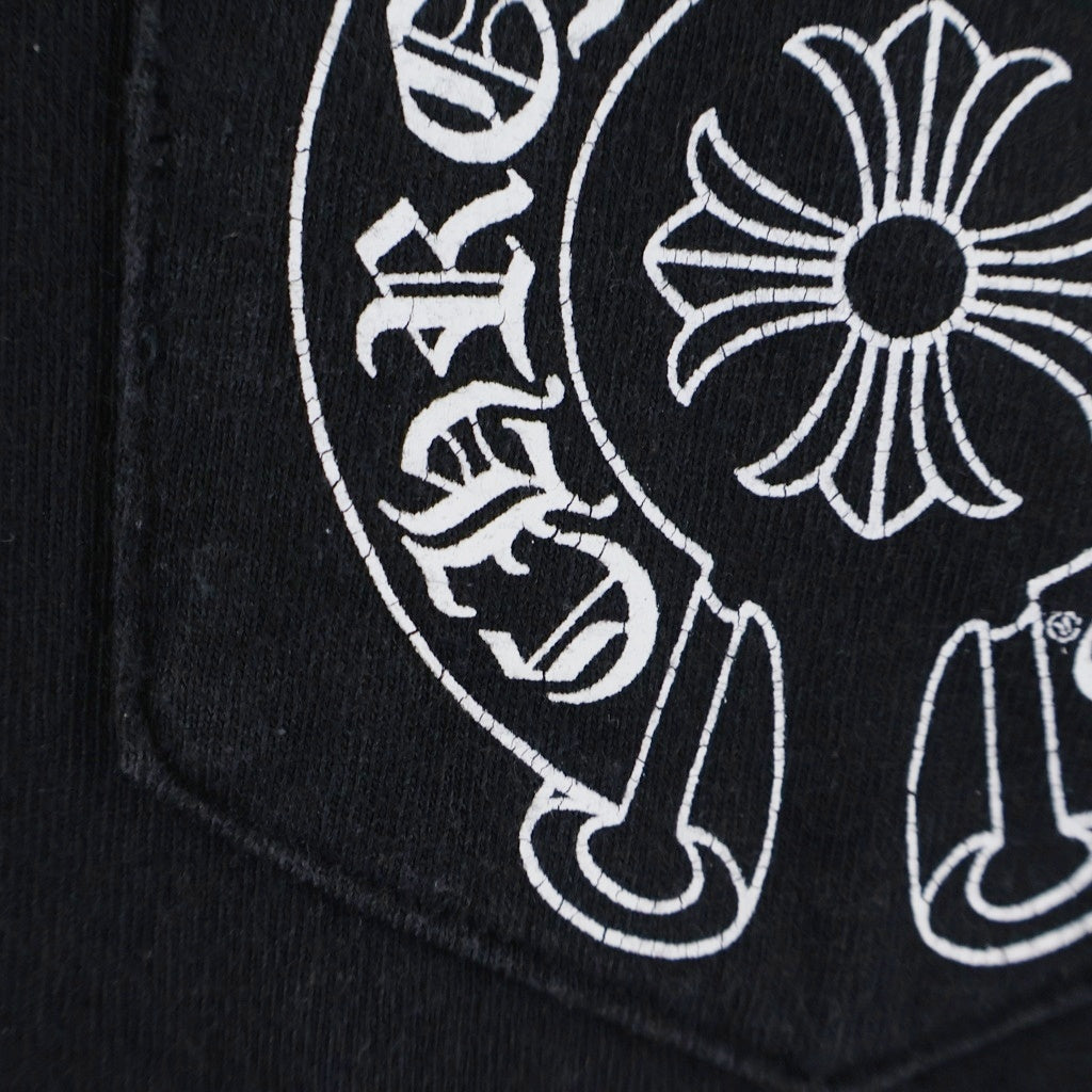 CHROME HEARTS(クロムハーツ) OLD FOTI オールド フォティプリント 半袖Tシャツカットソー ブラック