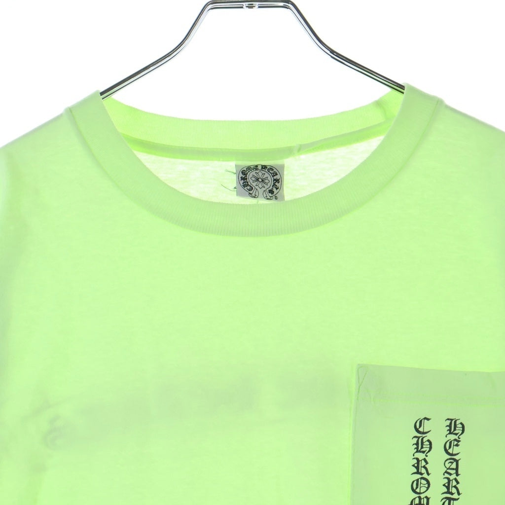 CHROME HEARTS(クロムハーツ) OLD オールド バックスクロールラベルプリント半袖Tシャツカットソー グリーン
