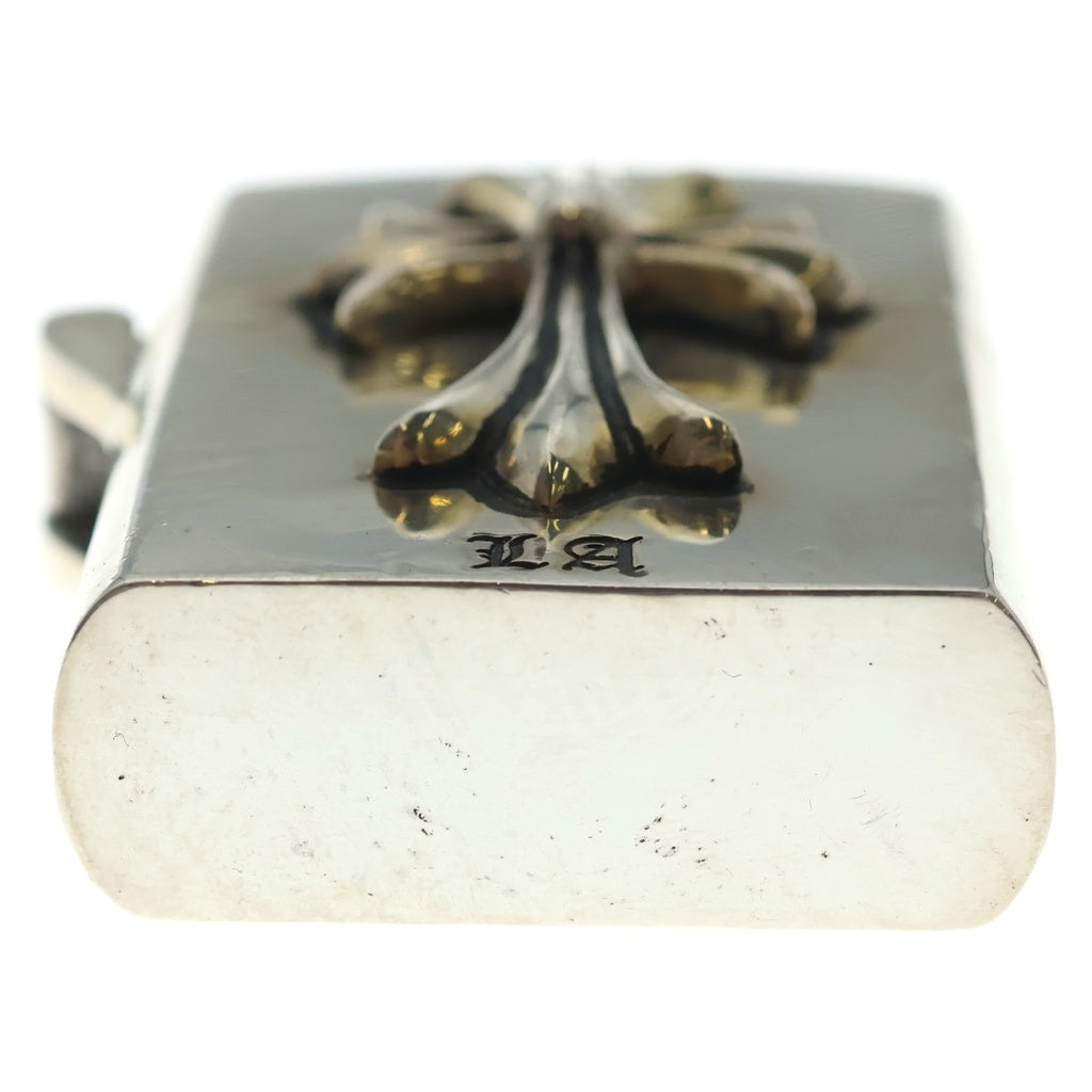 CHROME HEARTS(クロムハーツ) ZIPPO LIGHTERZ-V4 LA限定スモールCHクロスジッポライター シルバー