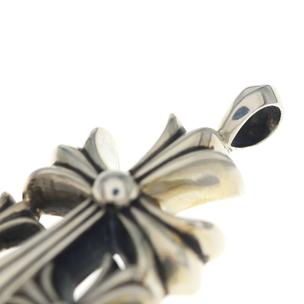 CHROME HEARTS(クロムハーツ) 3 CH CRS SML トリプルCHクロススモール シルバーネックレストップ