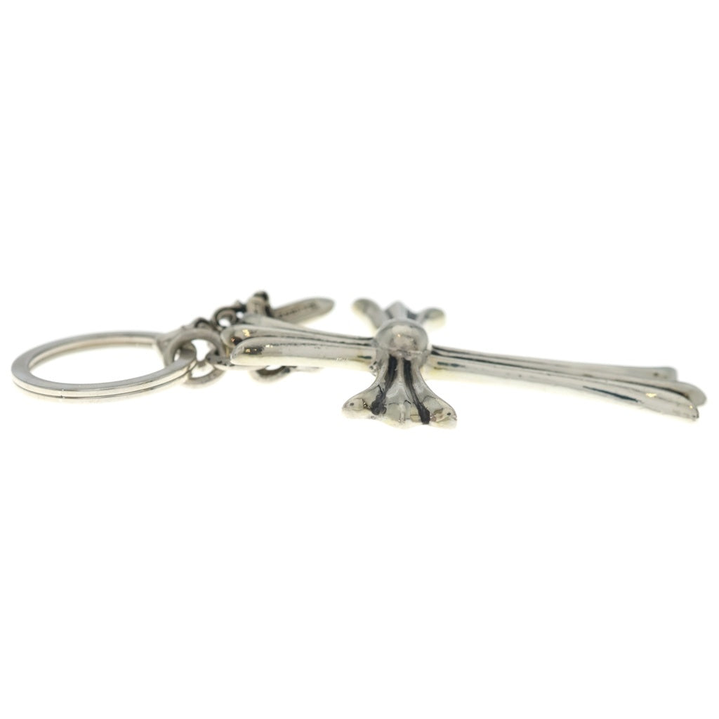CHROME HEARTS(クロムハーツ) CH CRS LG&No5 DGGR ラージクロス#5ダガーキーリング シルバーキーリング