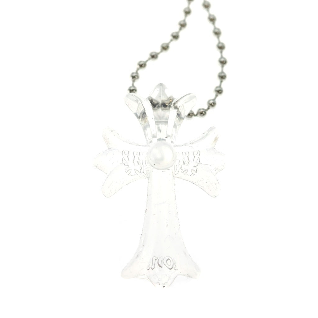 CHROME HEARTS(クロムハーツ) RUBBER CH CRS SML スモールCHクロス ラバーネックレス シリコン クリア