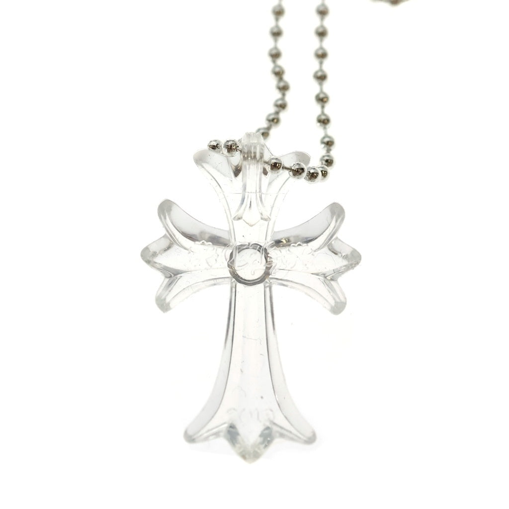 CHROME HEARTS(クロムハーツ) RUBBER CH CRS SML スモールCHクロス ラバーネックレス シリコン クリア