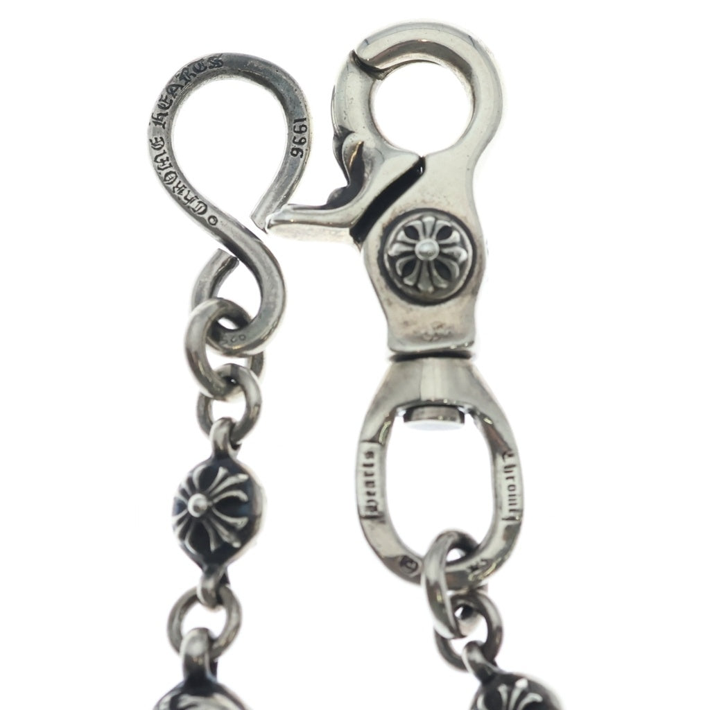 CHROME HEARTS(クロムハーツ) 2MULTIBALL SHORT-S 1クリップショート #2マルチボール ウォレットチェーン シルバー