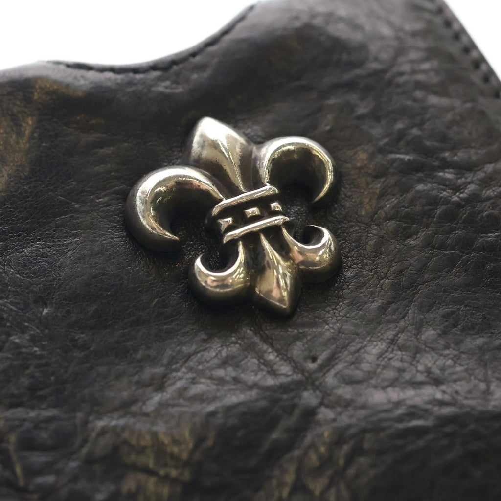 CHROME HEARTS(クロムハーツ) CARD CASE マックスフィールド限定 カードケース レザー ブラック