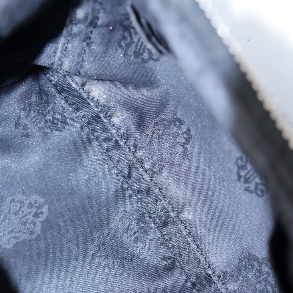 CHROME HEARTS(クロムハーツ) CHプラスパッチ付き ダガージップレザーコスメポーチ レディース