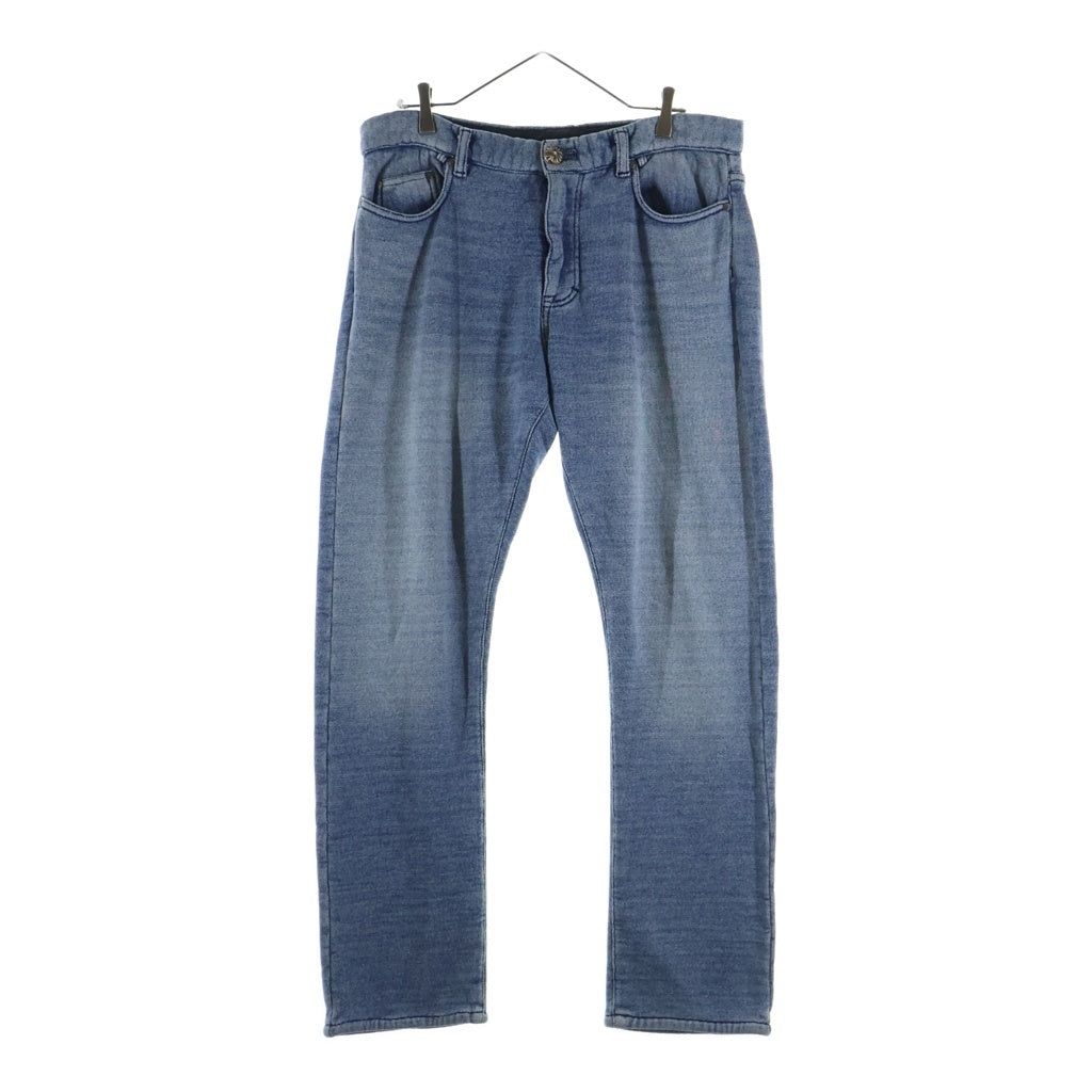 CHROME HEARTS(クロムハーツ) クロスボールボタン コットンスウェットパンツ インディゴ