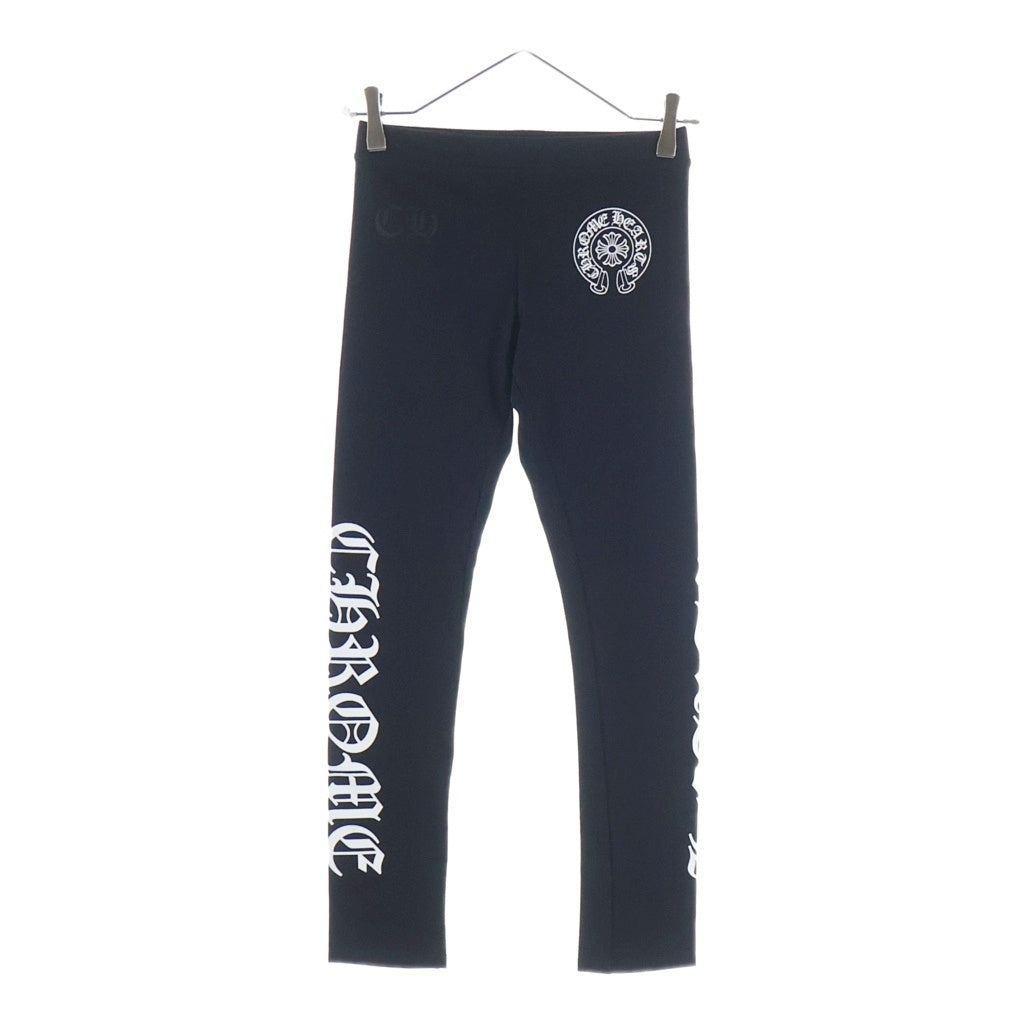 CHROME HEARTS(クロムハーツ) CH LEGGINGS ホースシュープリント レギンスパンツ ブラック
