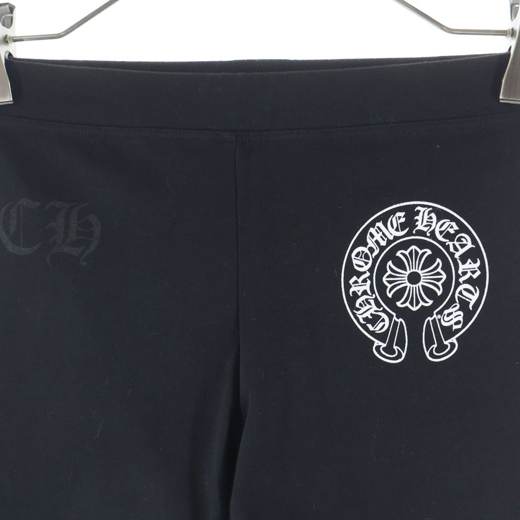 CHROME HEARTS(クロムハーツ) CH LEGGINGS ホースシュープリント レギンスパンツ ブラック