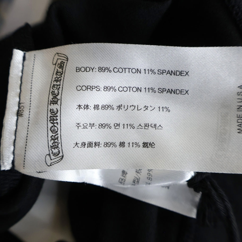 CHROME HEARTS(クロムハーツ) CH LEGGINGS ホースシュープリント レギンスパンツ ブラック