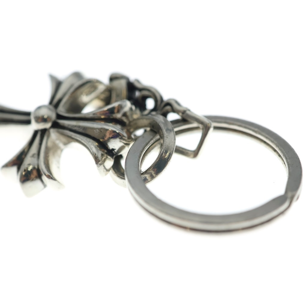 CHROME HEARTS(クロムハーツ) CH CRS SML&No5 DGGR スモールCHクロス#5ダガーキーリング シルバーキーリング