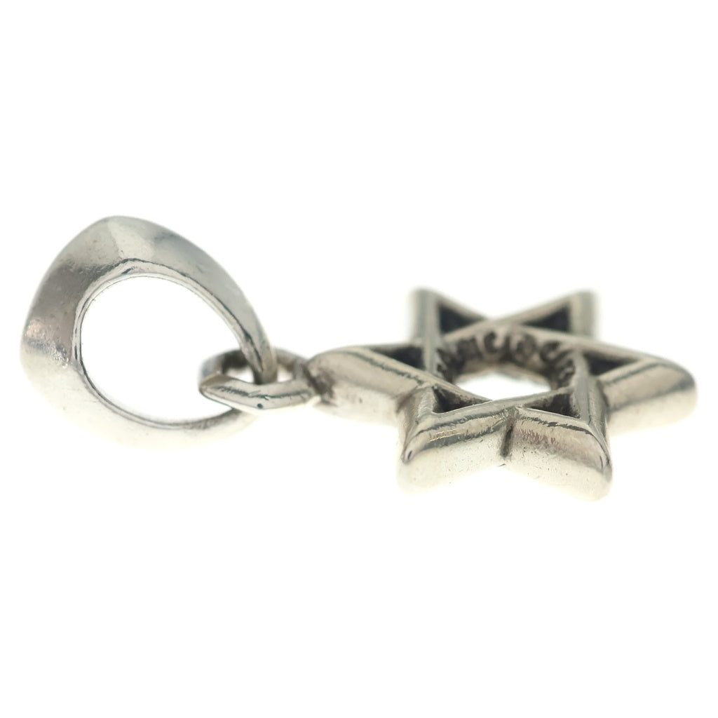 CHROME HEARTS(クロムハーツ) STAR OF DAVID CHARM スターオブダビデチャーム シルバーネックレストップ レディース