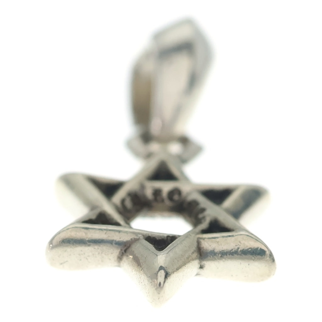 CHROME HEARTS(クロムハーツ) STAR OF DAVID CHARM スターオブダビデチャーム シルバーネックレストップ レディース