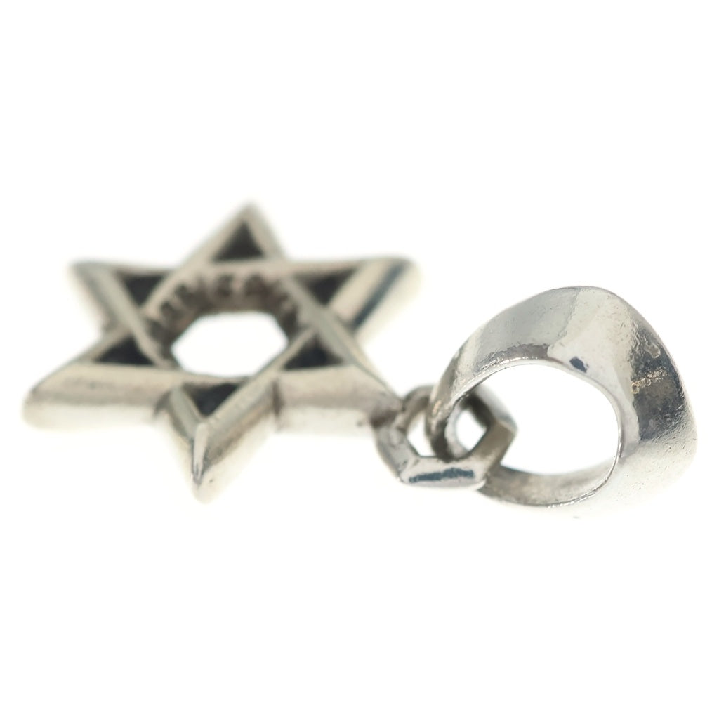 CHROME HEARTS(クロムハーツ) STAR OF DAVID CHARM スターオブダビデチャーム シルバーネックレストップ レディース