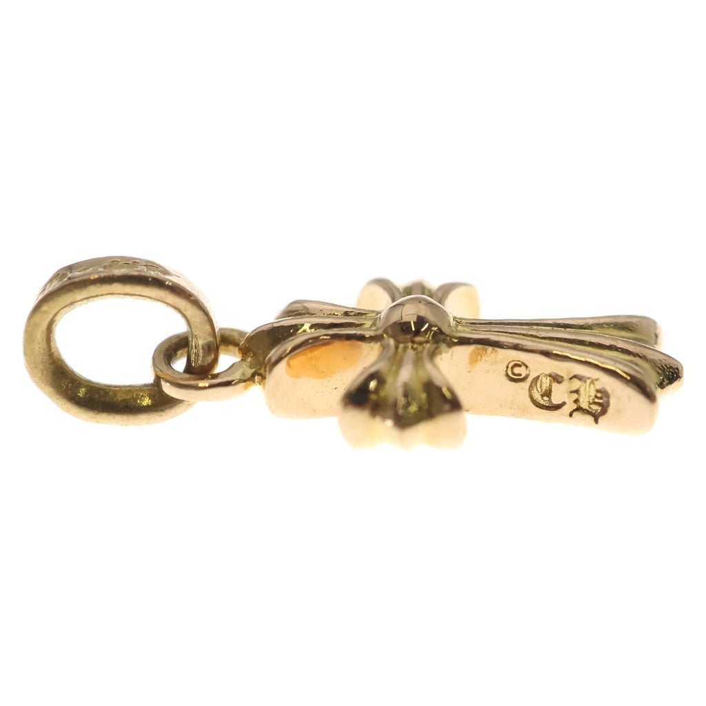 CHROME HEARTS(クロムハーツ) 22K CRS BBYFAT P/DIA ベイビーファットクロス PAVEダイヤ ペンダントトップ ゴールド BCA035