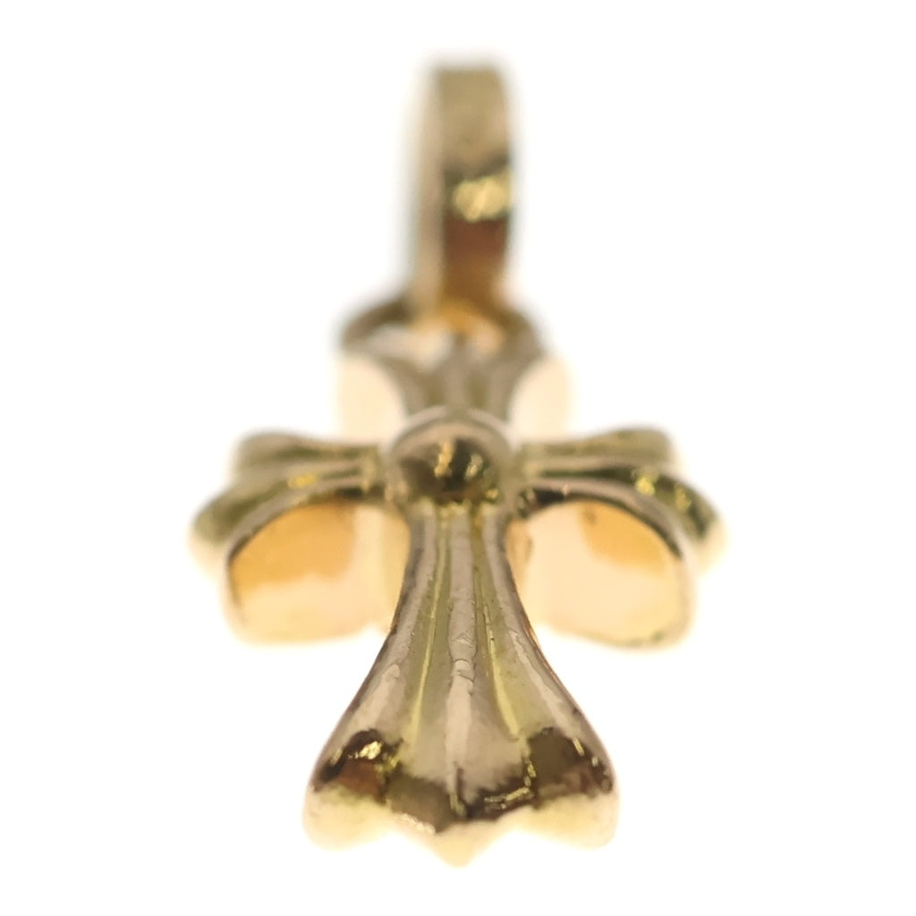 CHROME HEARTS(クロムハーツ) 22K CRS BBYFAT P/DIA ベイビーファットクロス PAVEダイヤ ペンダントトップ ゴールド BCA035