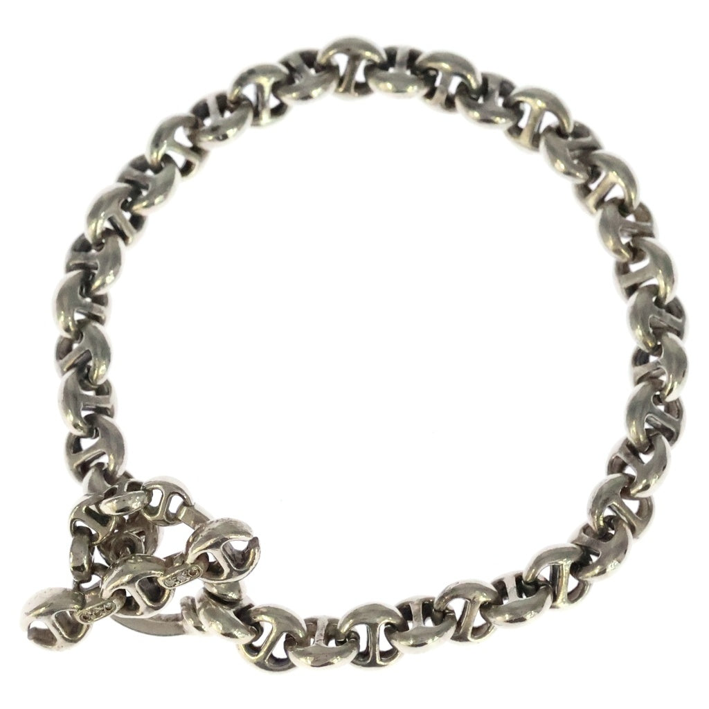 HOORSENBUHS(ホーセンブース) 5MM OPEN-LINK BRACELET ダイヤ入り ブレスレット シルバー