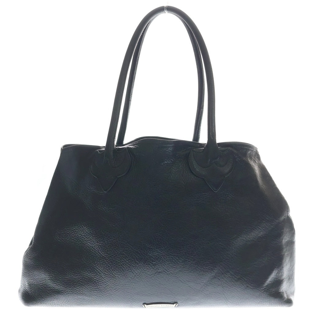CHROME HEARTS(クロムハーツ) TOTE W SNP 3CEME 3セメタリートート レザートートバッグ ブラック