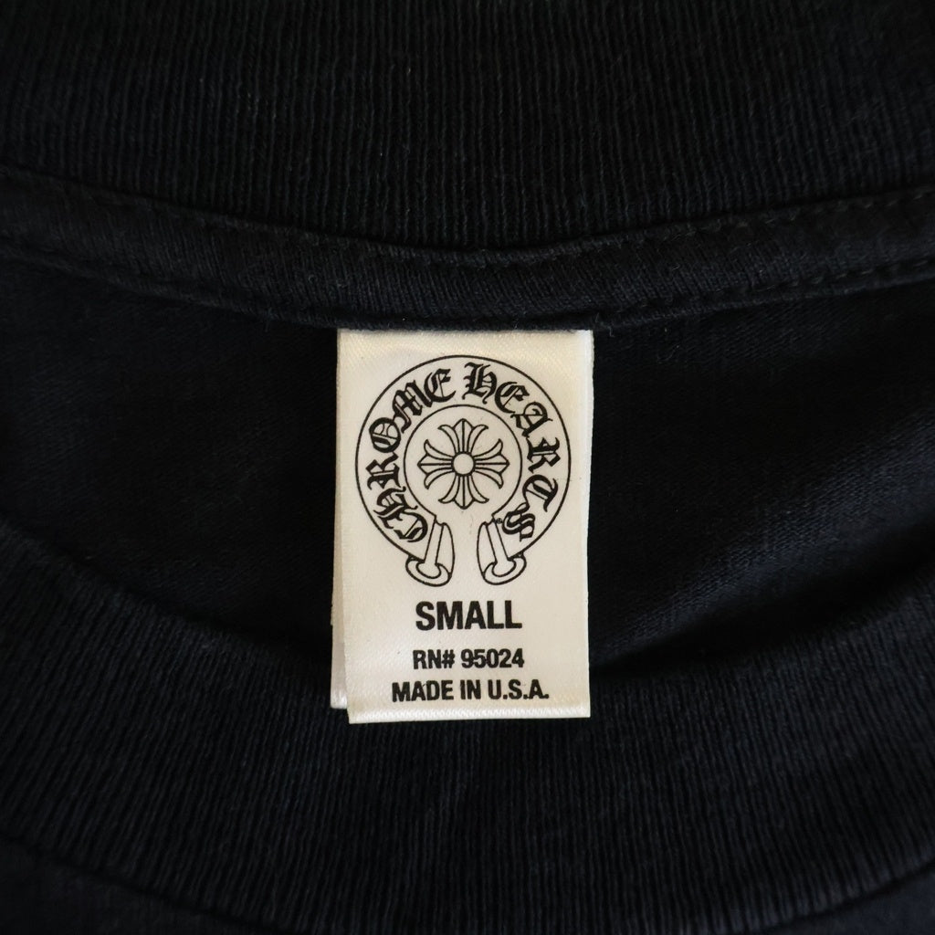 CHROME HEARTS(クロムハーツ) OLD CH PLUS S/S TEE CHプラスプリント クルーネック 半袖Tシャツ ブラック